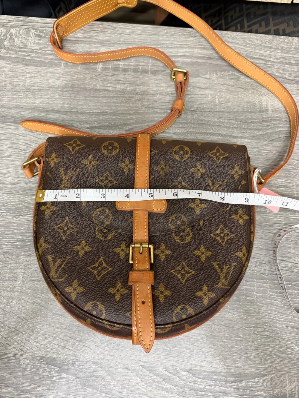 Louis Vuitton Vintage Chantilly MM Crossbody Monogram Bag